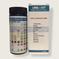 Лакмус для анализа мочи 10 в 1 URS-10T